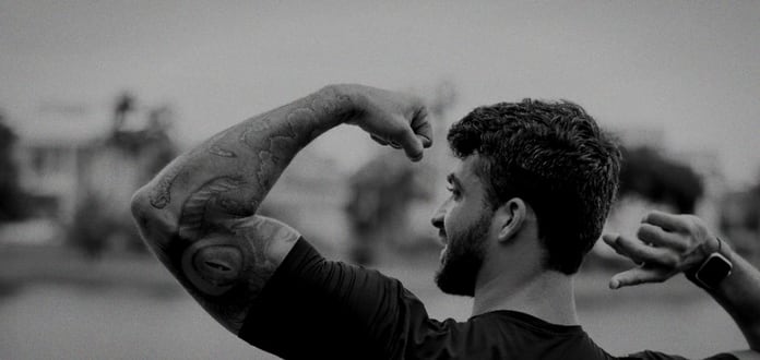 Leonardo Ferreira ao ar livre